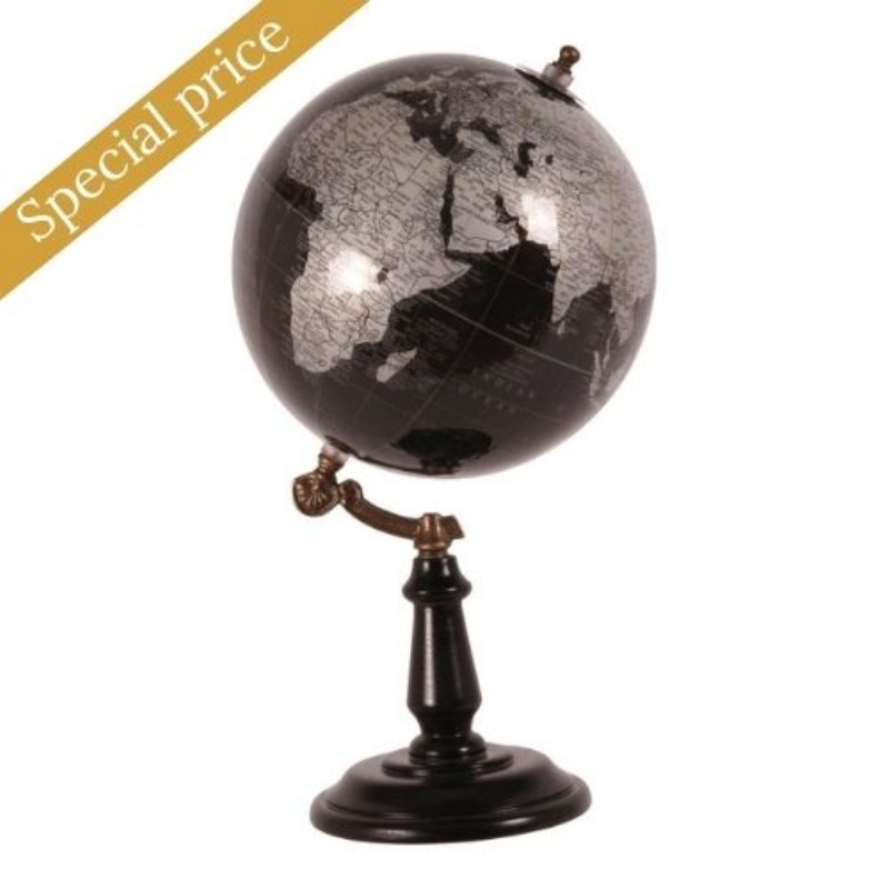 Wereldbol op voet 35 cm