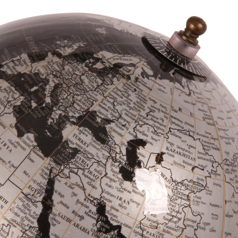 Wereldbol op voet 35 cm