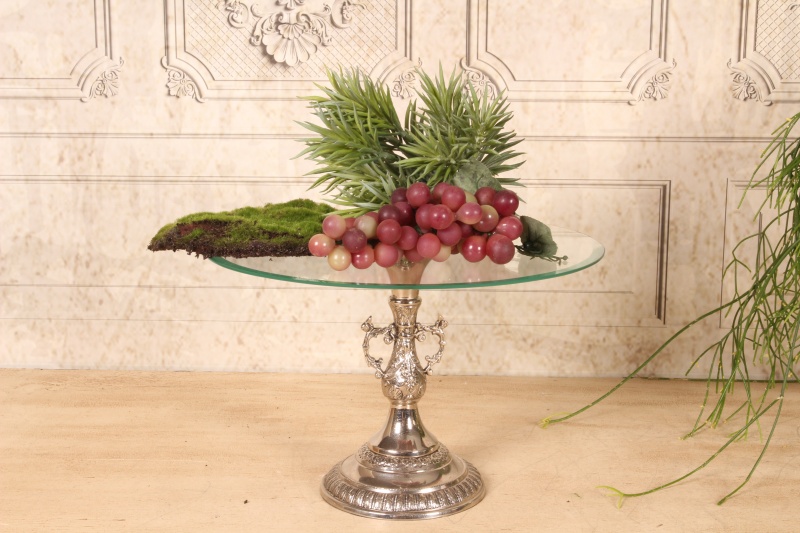 Tafelgerei taartplateau koper