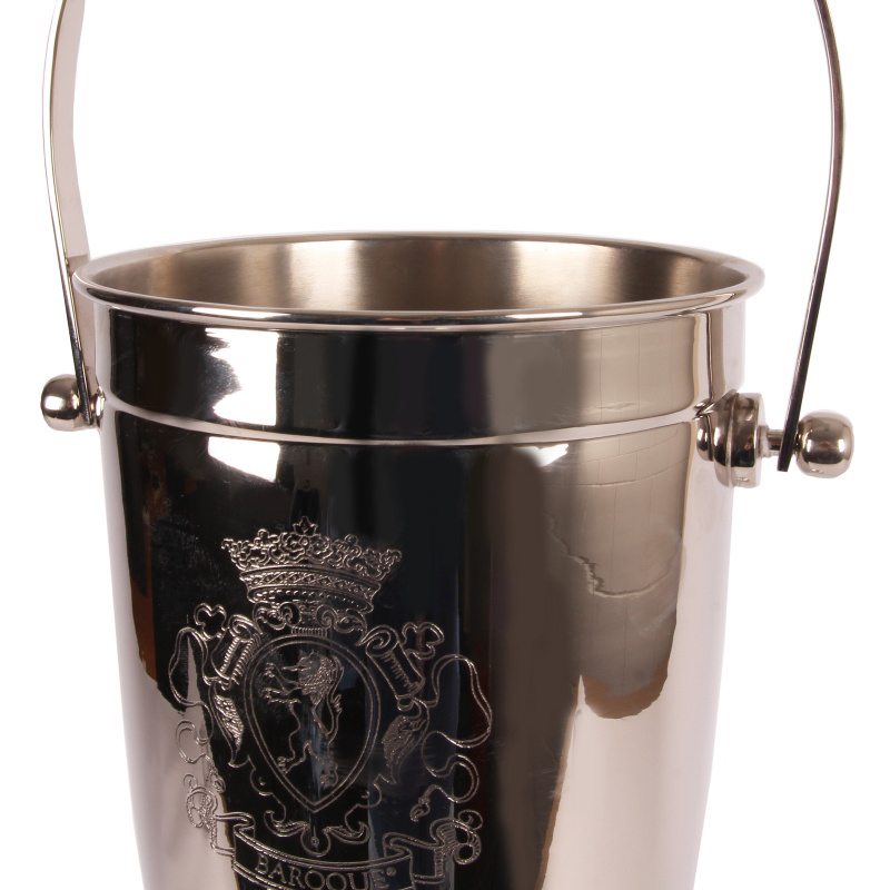 Champagne Wijn koeler messing 70 cm