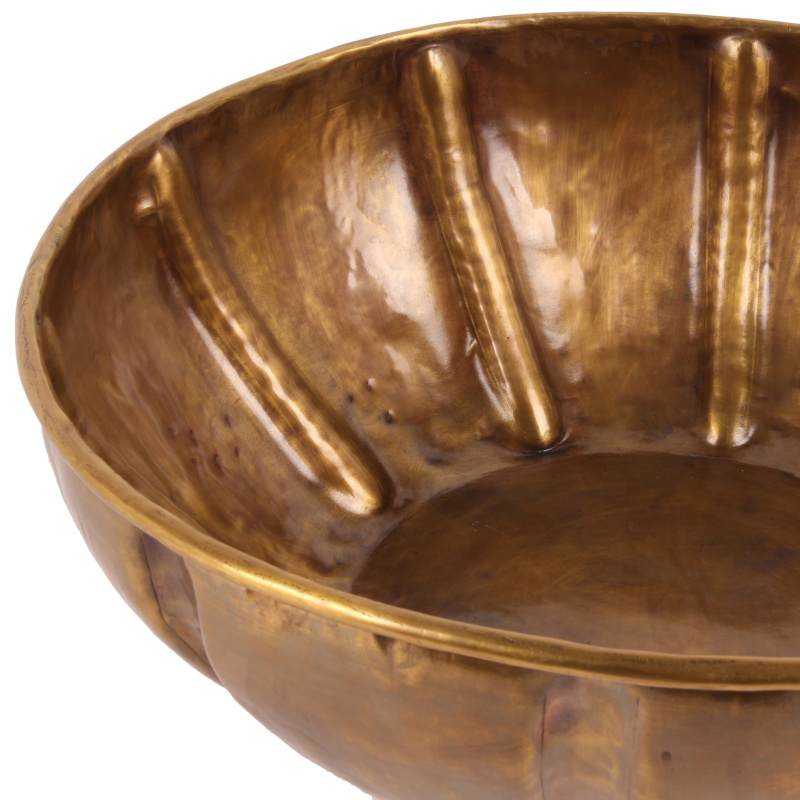 Plantenschaal koper 48 cm