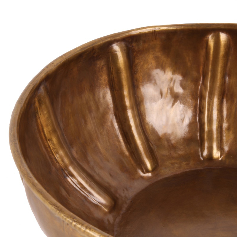 Plantenschaal koper 41 cm