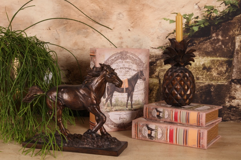 Kandelaar 21 cm Ananas