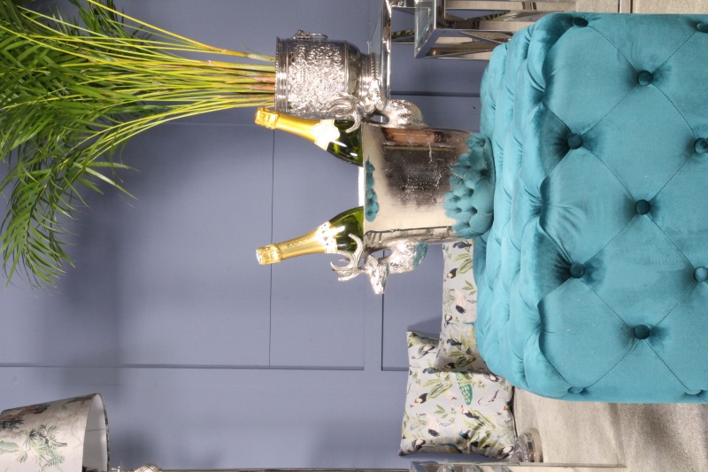 Champagne Wijn koeler alu 40 cm