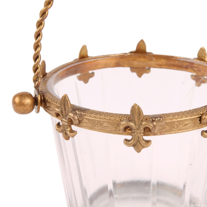 Theelicht koper 10 cm