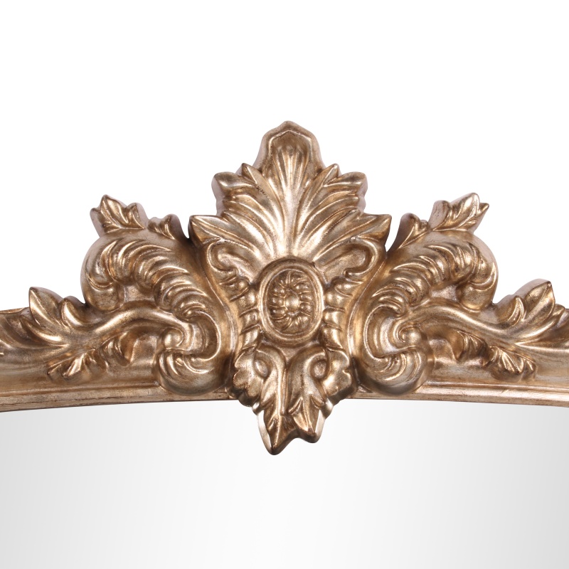 Wandspiegel hout h. 105 cm