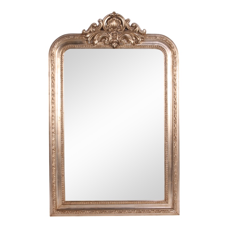 Wandspiegel hout h. 120 cm