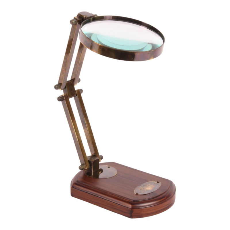 Loep hout & koper 25 cm