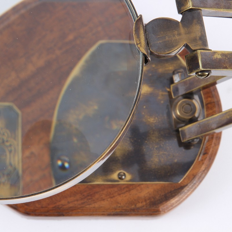 Loep hout & koper 25 cm