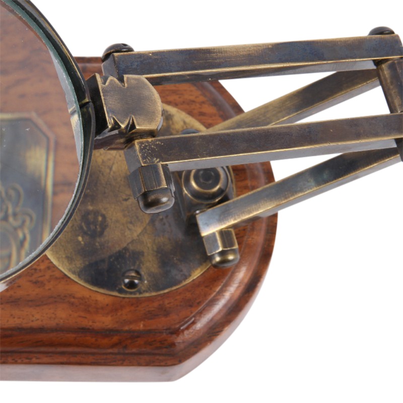 Loep hout & koper 7,5 cm